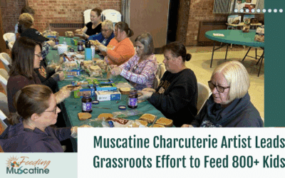 Muscatine Charcuterie Artist Leads Grassroots Effort to Feed 800+ Kids Today