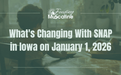 What’s Changing With SNAP in Iowa on January 1, 2026